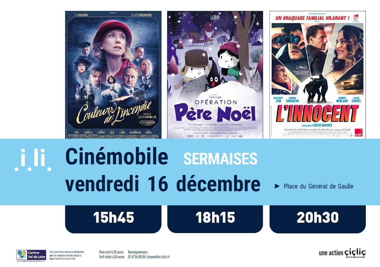 Cinémobile - Vendredi 16 décembre 2022