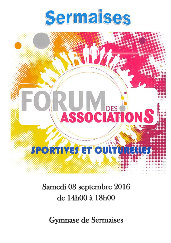 Affiche Forum des associations 2016