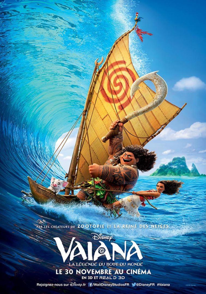 Vaiana La Légende Du Bout Du Monde Film Affiche Vaiana la Legende du Bout du Monde - Sermaises