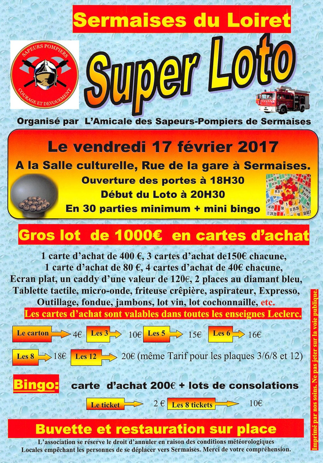 Affiche Loto 2017